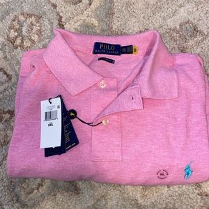 Brand New, MEN’S Ralph Lauren polo. Pink XXL